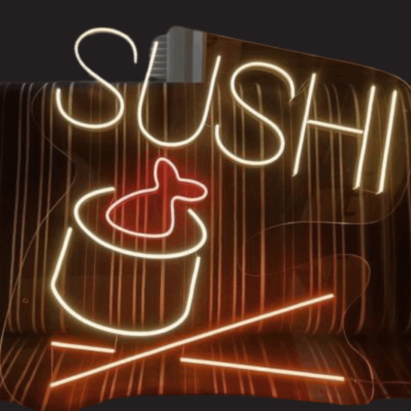 Letrero Sushi